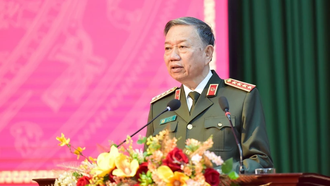 Đại tướng Tô Lâm, Ủy viên Bộ Chính trị, Bộ trưởng Bộ Công an được Trung ương giới thiệu để Quốc hội khóa XV bầu giữ chức Chủ tịch nước.