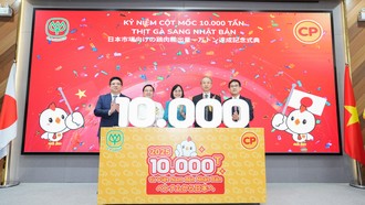 CPV Food Bình Phước xuất khẩu 10.000 tấn thịt gà chế biến sang Nhật Bản