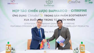 Lễ ký kết hợp tác chiến lược Dapharco với Citrefine International Ltd (Anh Quốc)