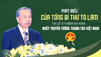 Phát biểu của Tổng Bí thư Tô Lâm tại Lễ kỷ niệm 80 năm Ngày truyền thống Thanh tra Việt Nam