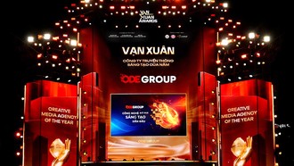 ODE Group được vinh danh ở hạng mục “Công ty Truyền thông Sáng tạo của năm”.