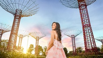 Không gian rực rỡ tại Công viên ánh sáng - Vinhomes Grand Park 