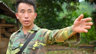 Trưởng bản Mùa A Thi. Ảnh: Báo Điện Biên Phủ