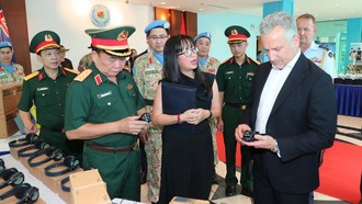 Australia hỗ trợ Việt Nam các trang thiết bị nâng cao năng lực gìn giữ hòa bình Liên hợp quốc