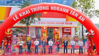 Khai trương chi nhánh HDBank Tân An, điểm giao dịch thứ 377 của HDBank