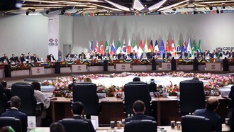 Toàn cảnh Hội nghị thượng đỉnh G20 ở Johannesburg, Nam Phi, ngày 22/11/2025. Ảnh: Anadolu Agency.