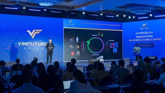 GS. Raphaël Mercier, Viện Nghiên cứu Di truyền Cây trồng Max Planck, CHLB Đức chia sẻ tại tọa đàm chiều ngày 03/12.