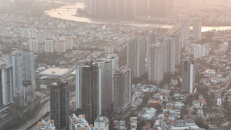 Không khí thành phố ô nhiễm