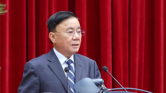 Đồng chí Trần Cẩm Tú, Uỷ viên Bộ Chính trị, Thường trực Ban Bí thư phát biểu chỉ đạo hội nghị