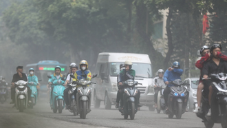 Không khí Hà Nội ô nhiễm nghiêm trọng