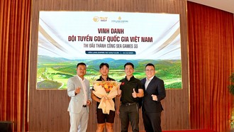 T&T Golf vinh danh Đội tuyển Golf Quốc gia Việt Nam
