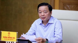 Phó Thủ tướng Trần Hồng Hà phát biểu chỉ đạo