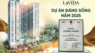 New Lavia được vinh danh là Dự án đáng sống năm 2025.