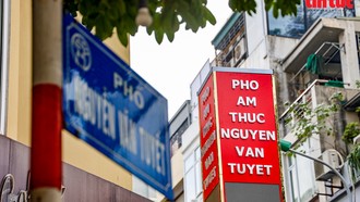 Hà Nội gấp rút chuẩn bị đưa vào hoạt động tuyến phố ẩm thực thứ 3