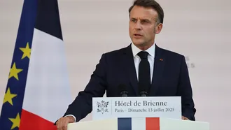 Tổng thống Pháp Emmanuel Macron.