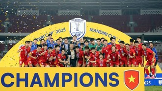 U23 Việt Nam lập kỷ lục 3 lần liên tiếp đoạt ngôi vương Đông Nam Á