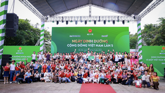 Ngày dinh dưỡng Cộng đồng 2025 lần 5 tại Hà Nội thu hút hàng ngàn người tham gia tại Công Viên Thống Nhất 