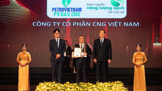 PV GAS CNG nhận giải “Thương hiệu – Nhãn hiệu được yêu thích nhất 2025”.