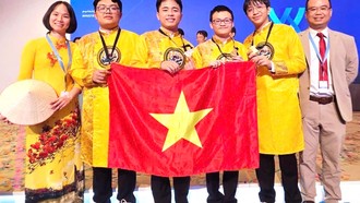 Đội tuyển Việt Nam xuất sắc giành 4 HCV tại Olympic Hóa học quốc tế lần thứ 57.