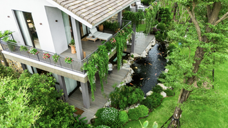 Biệt thự mẫu Retreat Forest đã đón cư dân tương lai tới tham quan, trải nghiệm.