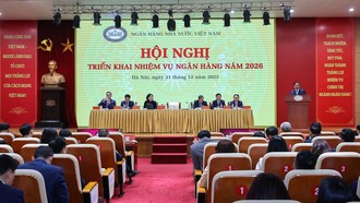 Thủ tướng cơ bản đồng ý với nhiệm vụ, giải pháp trọng tâm năm 2026 của ngành ngân hàng như trong báo cáo của NHNN và ý kiến của các đại biểu; đồng thời nhấn mạnh 8 nội dung trọng tâm. Ảnh: VGP/Nhật Bắc.
