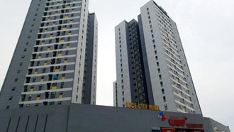 Chung cư Rice City Linh Đàm: Chống thấm đế toà nhà không cần giấy phép