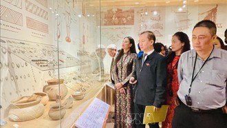 Lễ trao bằng xếp hạng Di tích khảo cổ Vườn Chuối 