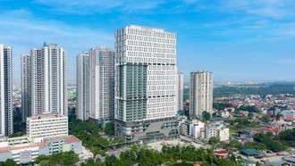 ROX Tower Goldmark City nằm trên trục giao thương sôi động tại khu vực phía Tây Hà Nội 