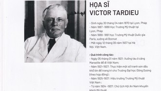 Ảnh scan từ cuốn sách Dấu ấn 100 năm – Kỷ yếu kỷ niệm 100 năm thành lập Trường Đại học Mỹ thuật Việt Nam.