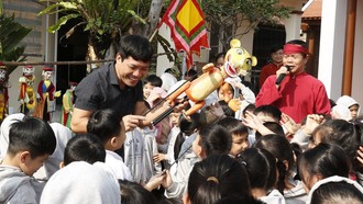 Nghệ nhân Phạm Công Bằng: Người giữ "hồn" rối cạn Tế Tiêu 