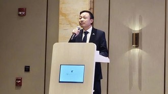 Ông Phan Công Thành - TGĐ PVFCCo phát biểu tại Lễ ký.