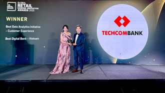 Techcombank ba năm liên tiếp là “Ngân hàng số tốt nhất Việt Nam” do The Digital Banker bình chọn