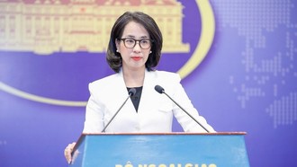 Người Phát ngôn Bộ Ngoại giao Việt Nam Phạm Thu Hằng. 