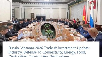 Đột phá cấu trúc - Điểm sáng hợp tác kinh tế Việt-Nga năm 2026 