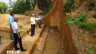Lên phương án bảo vệ di tích Thành cổ Châu Sa