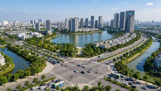 Phối cảnh dự án khu đô thị đa mục tiêu 696 ha tại Thư Lâm, Hà Nội.