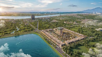 Phối cảnh Làng Thuỵ Sỹ khoáng nóng - Swiss Eden dự án trọng điểm của AMDI Group chuẩn bị ra mắt thị trường trong năm 2026.