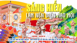 50 năm Việt Nam gia nhập UNESCO: Khơi nguồn nội lực văn hóa, định hình vị thế kiến tạo | Kỳ 4: Sáng kiến làm nên diện mạo mới