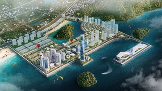 Tổ hợp Crystal Holidays Harbour Vân Đồn sở hữu vị trí kim cương bên Vịnh Bái Tử Long