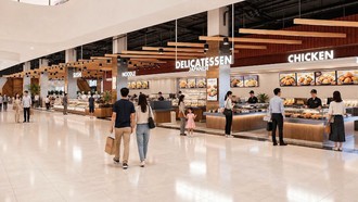 Phối cảnh AEON Thanh Hóa. Đây là TT BHTH & ST thứ 13 của AEON tại Việt Nam.