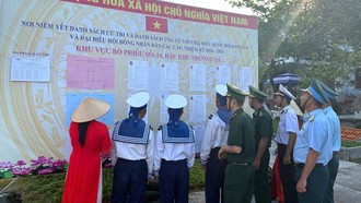 Đặc khu Trường Sa hoàn tất công tác chuẩn bị phục vụ ngày bầu cử Quốc hội khóa XVI