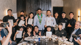 Sự kiện của hiệp hội tại nhà hàng 01 -wan- Tan Tan. Ảnh: La Chaîne