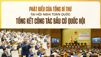Phát biểu của Tổng Bí thư tại Hội nghị toàn quốc tổng kết công tác bầu cử Quốc hội