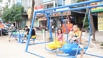 Không gian xanh, sạch, đẹp cũng góp phần nâng cao đời sống tinh thần và lan tỏa ý thức giữ gìn môi trường trong cộng đồng dân cư.