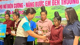 Lan tỏa yêu thương tới phụ nữ, trẻ em vùng biên giới Sơn La
