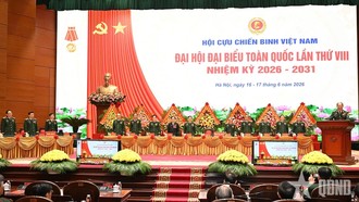 Quang cảnh Đại hội (Ảnh: Quân đội nhân dân)