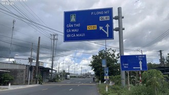 Lối vào cao tốc tại nút giao IC5.