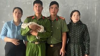 Người thân đã đến nhận lại trẻ sơ sinh bị bỏ rơi tại chùa Hoằng Phúc
