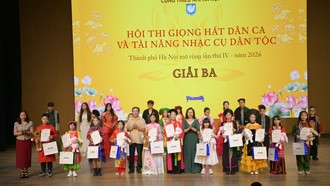 Gìn giữ thanh âm dân tộc qua những tâm hồn trẻ thơ
