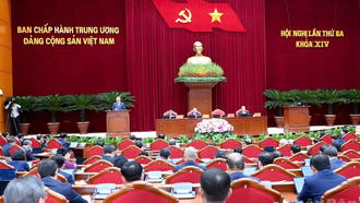 Khai mạc Hội nghị lần thứ 3 Ban Chấp hành Trung ương Đảng khóa XIV